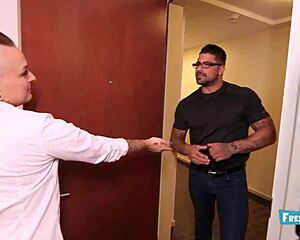 Fresh Teens Nailed Hard by Tattooed Dude!