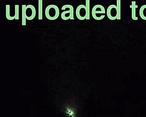 Showing natural tits privately on a warm night near the moon