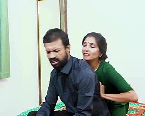 indian milf maid seducin’ her young owner with sensual sex