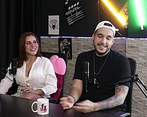 Stunning Bijou babe in hot titty fuck action!