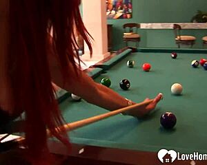 Redhead amateur with big tits