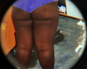 Hidden camera catches neighbor relaxing at home