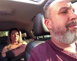 Wild mess with Victoria Dias and Rob Carvalho on street.