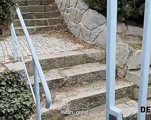 Debt4k features a stupid vase in silly sex