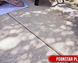 Man, I Ain’t Even Kidding, Slim Pearl Sage Gets Her Hairy Spot Pounded By Jaxson Briggs!