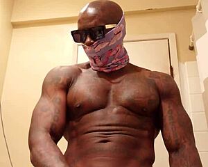 Big Black Hairy Cock Worship by Hallelujah Johnson and Jeremiah the Greatest Pornstar