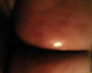 Feeling the juicy ebony ass in POV