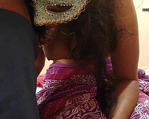साली के साथ सेक्स मैच: indian wife goes hardcore with wet anal pounding