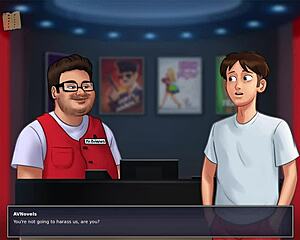 Big tits bounce in summertime saga 190!