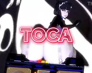 is toca toca twerking driving you wild with her teen moves?