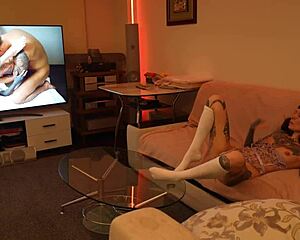 I misbehave for my stepfather's punishment! Cum covered and shaved.