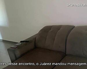 Bruna Silva Hotwife Gets Anal Humiliation While Her Husband Works