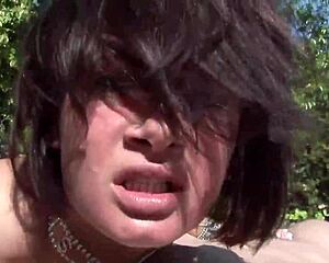 I-I love outdoors pov with this milf!