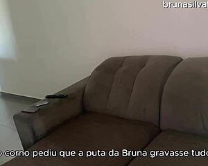 Bruna Silva Hotwife Gets Anal Humiliation While Her Husband Works