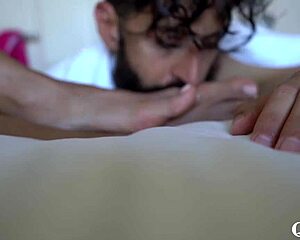 let's make sex a deep experience with this oiled latina milf fucking rough and hard.