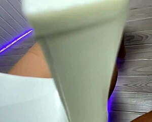 so, this cute blonde babe was into foot fetish and gave a wild blowjob
