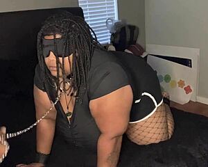 Ebony Big Booty Cheating Slut Wife BBW Craves Rough Fuck Doll Treatment