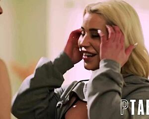 be each others cheerleaders, spencer scott and apollo banks in hardcore pov with big ass!