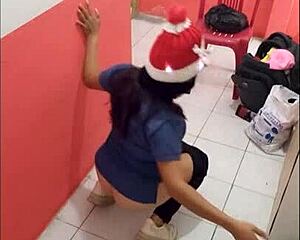 Milf Nurse Shows Ass In Hospital Corridor