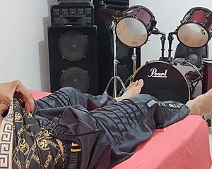 Watch me stroke this big cock solo in front of the camera?