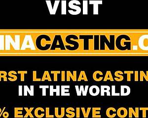 Cute Latin teen 18+ pushes limits in casting blowjob and fucking 😏