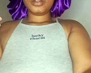 Hearty Breakfast with Caramel-Melony Serving Huge Melons and Blowjob Lips.