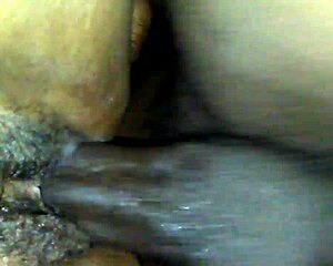 Cum drips from her ass after clothes are ripped and intense fucking