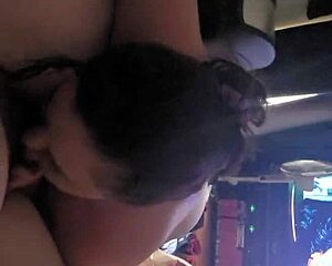 Kandy Kane, Soție BBW Amatoare Face Deepthroat și Arată Tâțe Mari