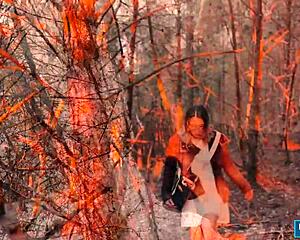 Scarlett Taylor And Stephan Rogers Can't Resist Outdoor Fucking