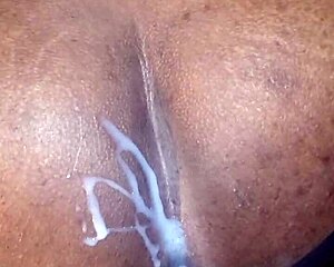 Angry Black Wife Anal Fucks Husband with Dildo POV