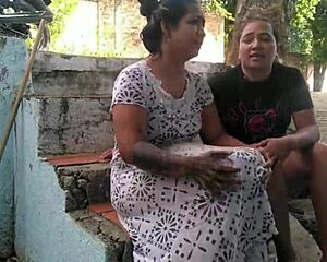 Morena Culona Caught Sucking Pussy Under Skirt Outdoors to Climax.