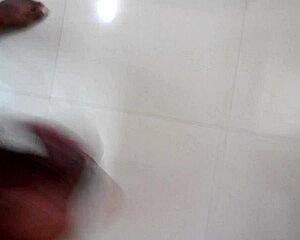 Me stroking my penis.