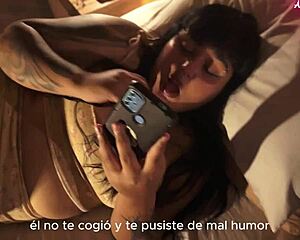 mi hermanastro me face fucks after our wrestling playtime