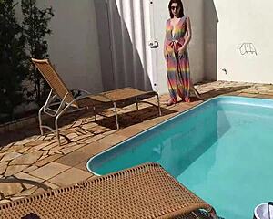 That encounter in the pool