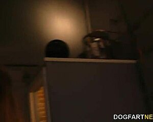 Stella Cox handles double penetration with huge black cocks 😍