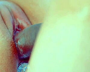 latina amateur pussy close-up with butt plug