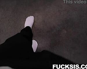 Panties In The Mouth! Mia River And Joshua Lewis Fuck Hard!