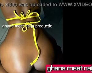 Young Ebony Booty Squirts on Monster Cock