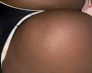 aline lies on my bed, her ass looking tempting