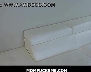 Blonde stepmom screams, 'steal that condom for me!' with tucker