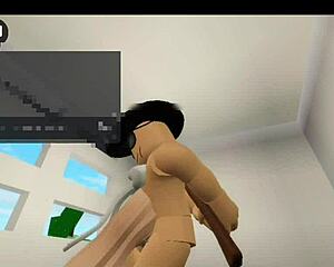 Fucking a girl in Brookhaven until he cums