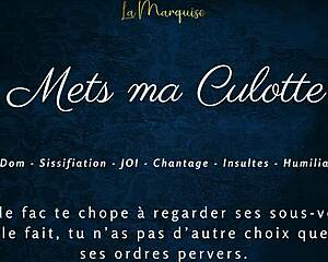 French femdom sissification with joi and cei audio