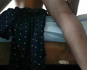 My wife's old man gets bent over in doggystyle