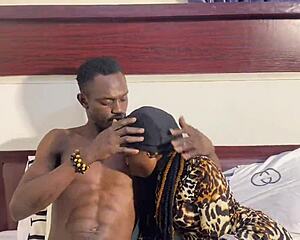 Petite girl stretched in full video on sheer