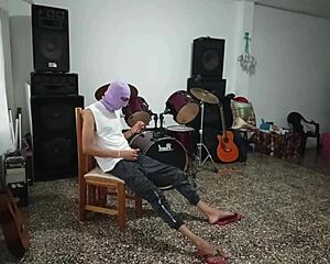 Sexy music teacher makes student horny