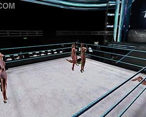 i’m so into this virtual pro wrestling bikini contest, it’s unreal!