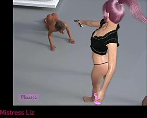 Let's explore this hardcore femdom humiliation game ending in intensity