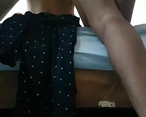 My wife's old man gets bent over in doggystyle