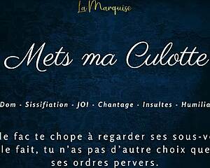 French femdom sissification with joi and cei audio