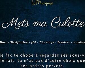 French femdom sissification with joi and cei audio